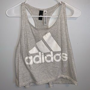 Adidas Racerback Cropped Tank